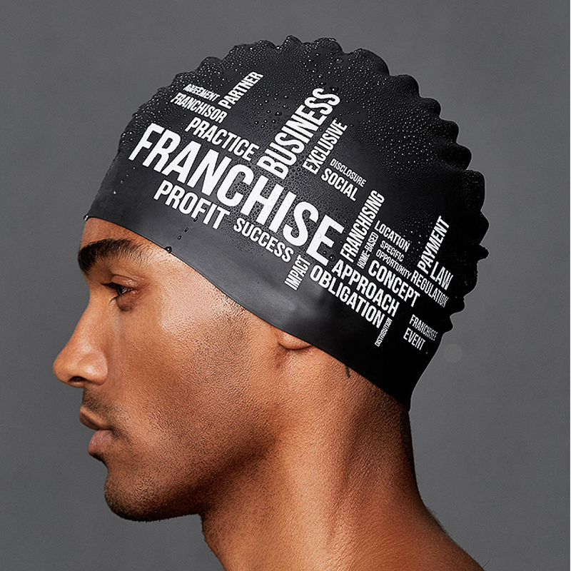 Swim Hat Silicone - Unisex Big Size Silicagel Comfortabele Badmuts