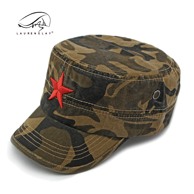 Heren Camouflage Flat Top Base - Dad Hat Cotton recensie en prijs
