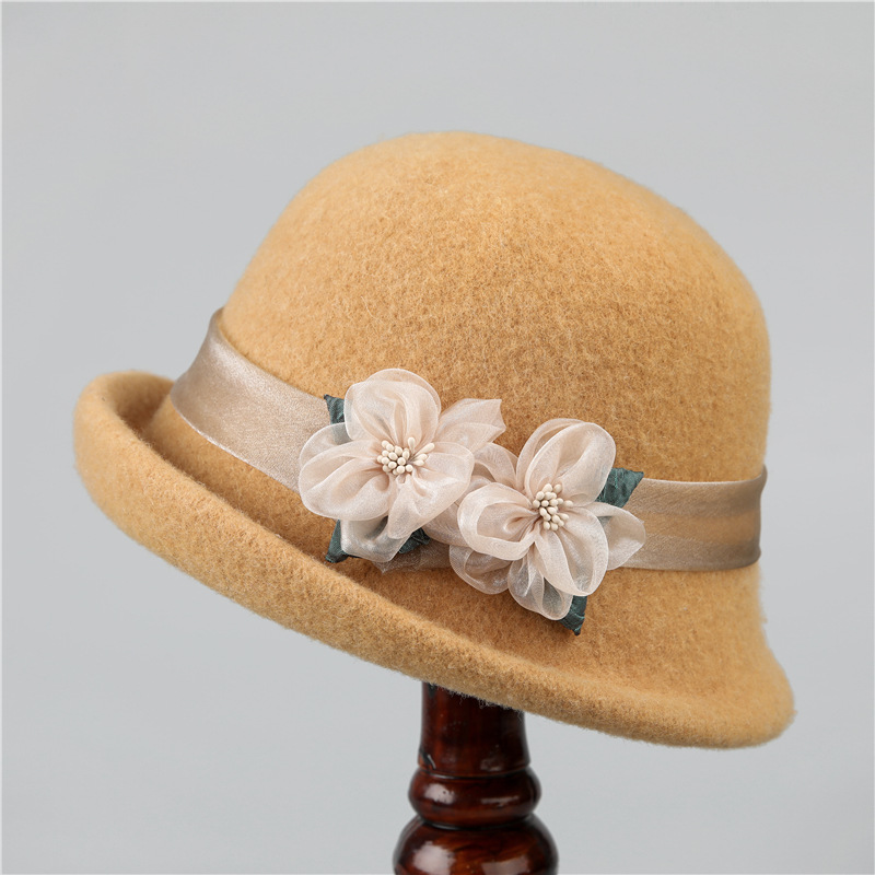 Franse vintage wollen baret -  - Beret French Wool recensie en prijs
