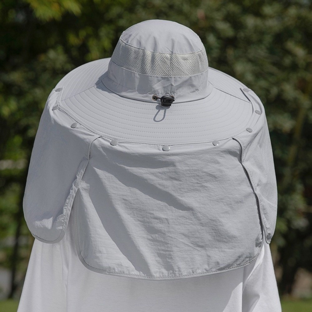 Eenvoudige stoffen herenzonneh - Bucket Hat Cotton recensie en prijs