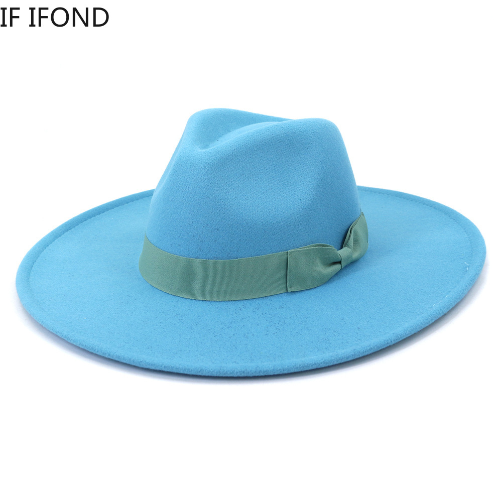 Grote Brede Rand Vrouwen Hoede - Fedora Hat Wool recensie en prijs
