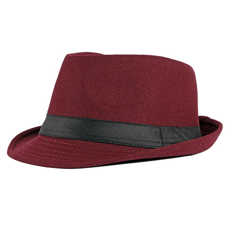 Hoed voor heren Nieuwe herfst- - Fedora Hat Wool recensie en prijs