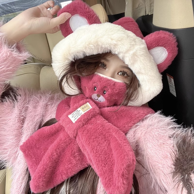 Schattige berenmuts met sjaal, - Trapper Hat Ear Flap recensie en prijs
