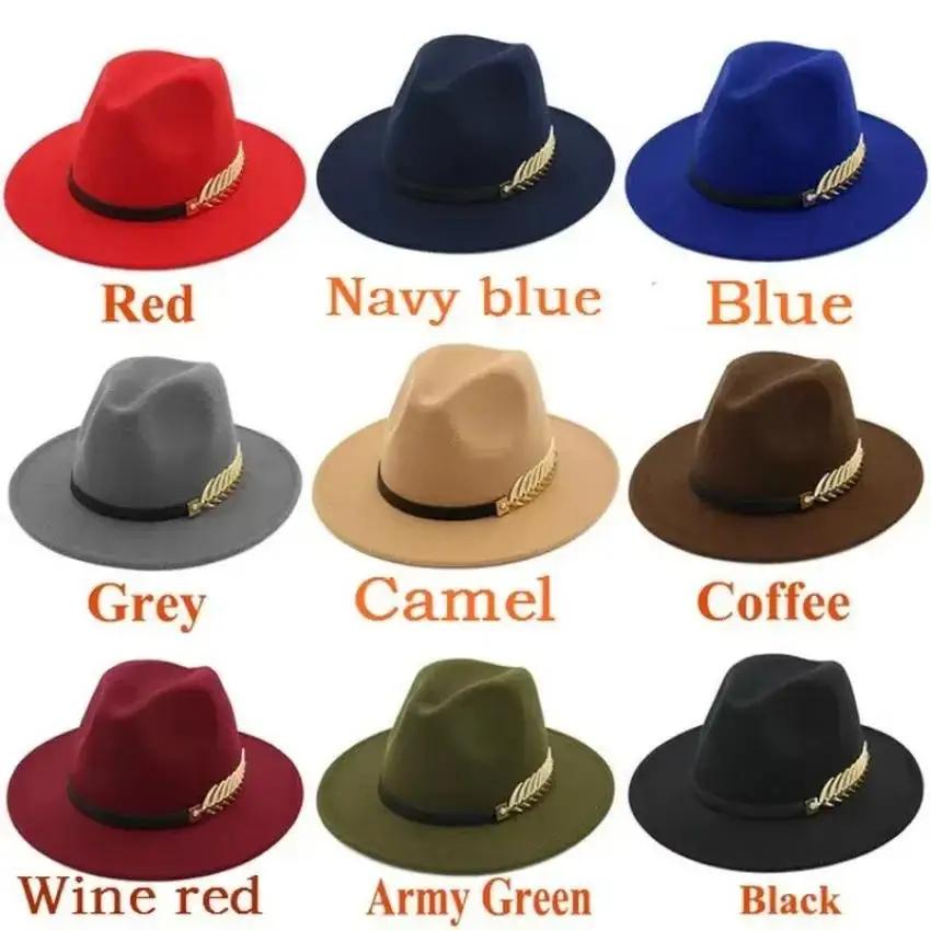 Eenvoudige mode formele gelege - Fedora Hat Wool recensie en prijs