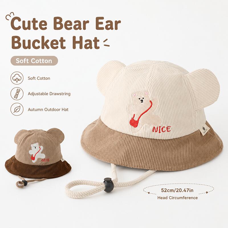 Kinderen Berenoren Bucket Hat  - Bucket Hat Cotton recensie en prijs