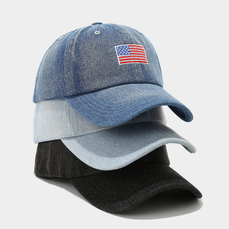 Vintage gewassen denim basebal - Dad Hat Cotton recensie en prijs