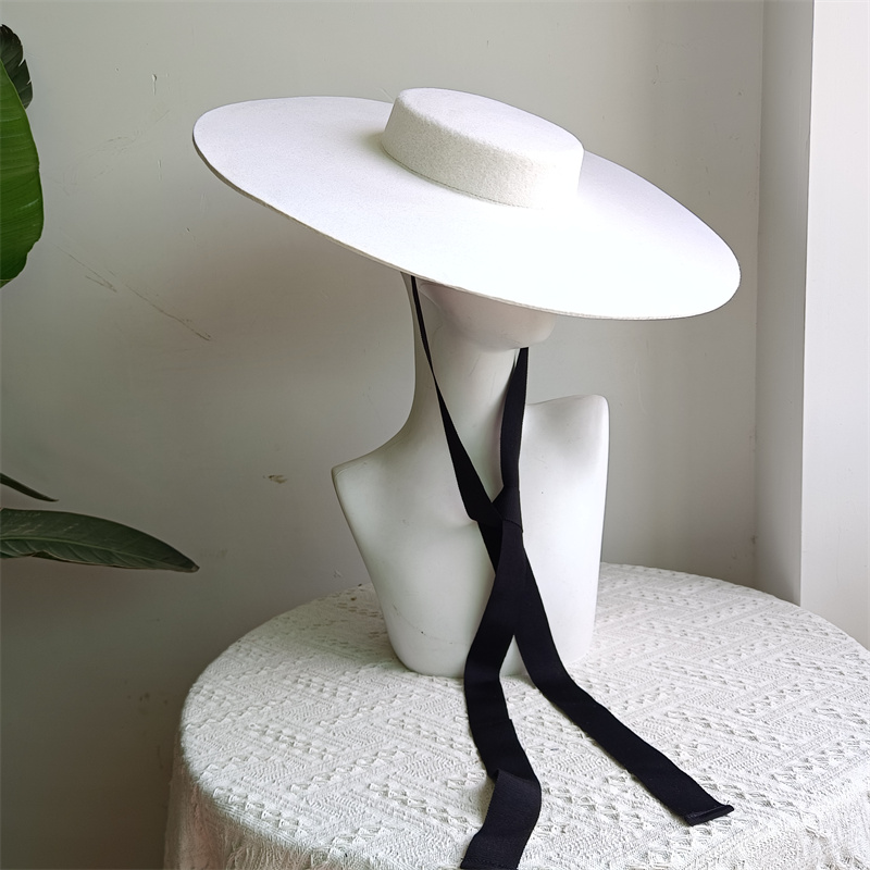 15 cm WOL tarwe brede rand wol - Fedora Hat Wool recensie en prijs