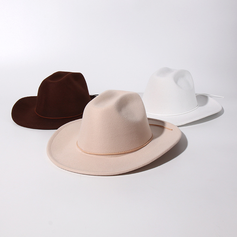 Unisex herfst winter nieuwe we - Fedora Hat Wool recensie en prijs