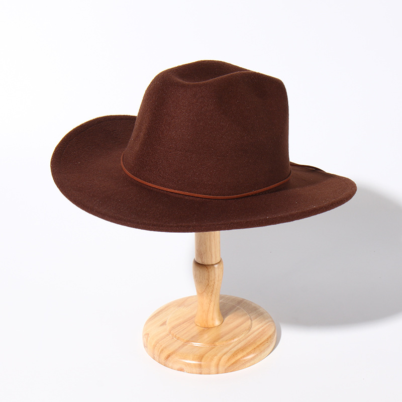 Unisex herfst winter nieuwe we - Fedora Hat Wool recensie en prijs