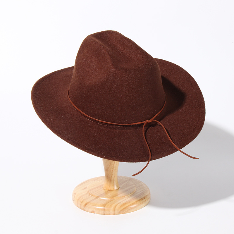 Unisex herfst winter nieuwe we - Fedora Hat Wool recensie en prijs